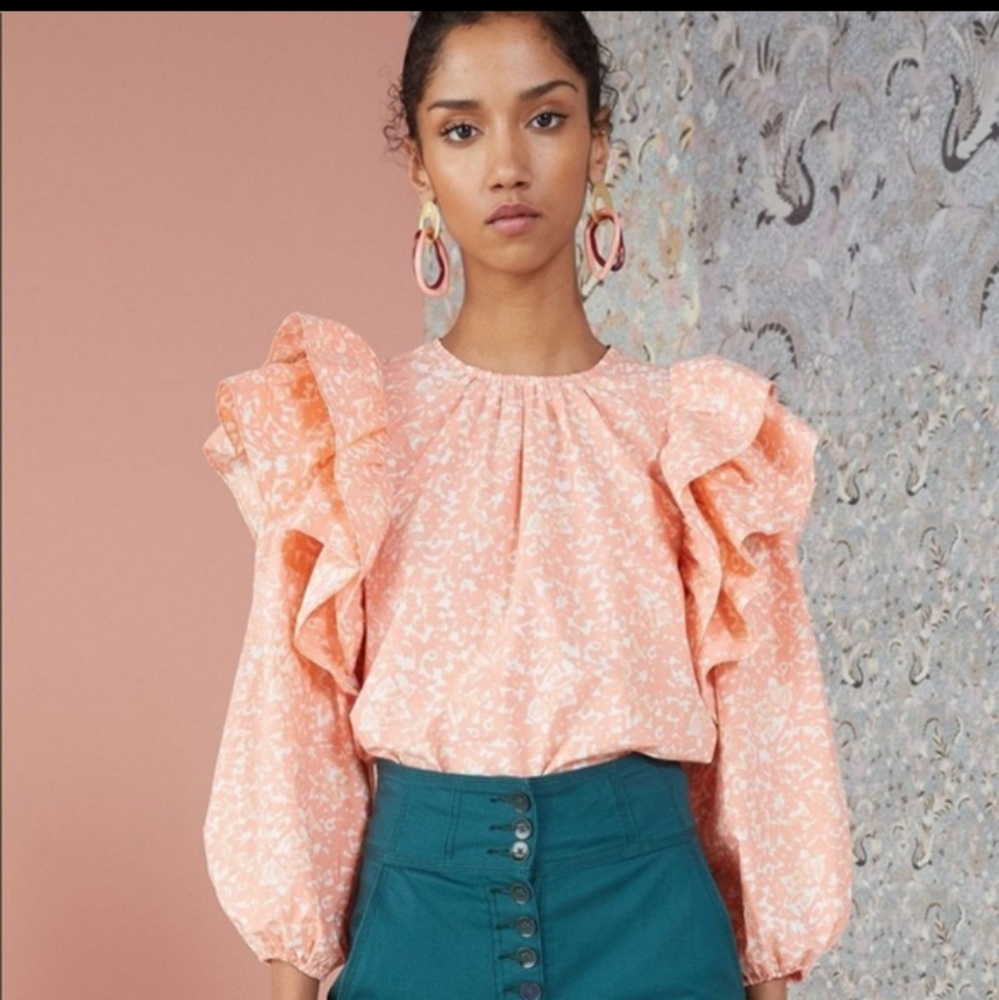 Ulla Johnson Ruffle blouse